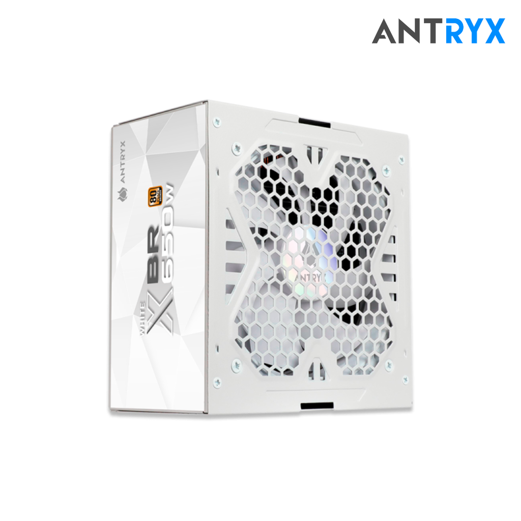 Antryx XBR-650 White Fuente de Poder ATX 80Plus Bronze 