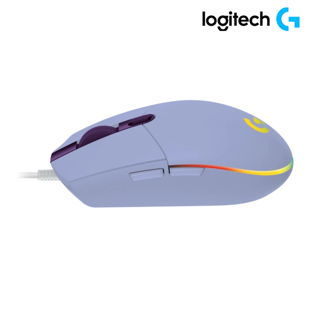 Logitech G203 Mouse Lightsync Optical 8000 DPI RGB BLUE