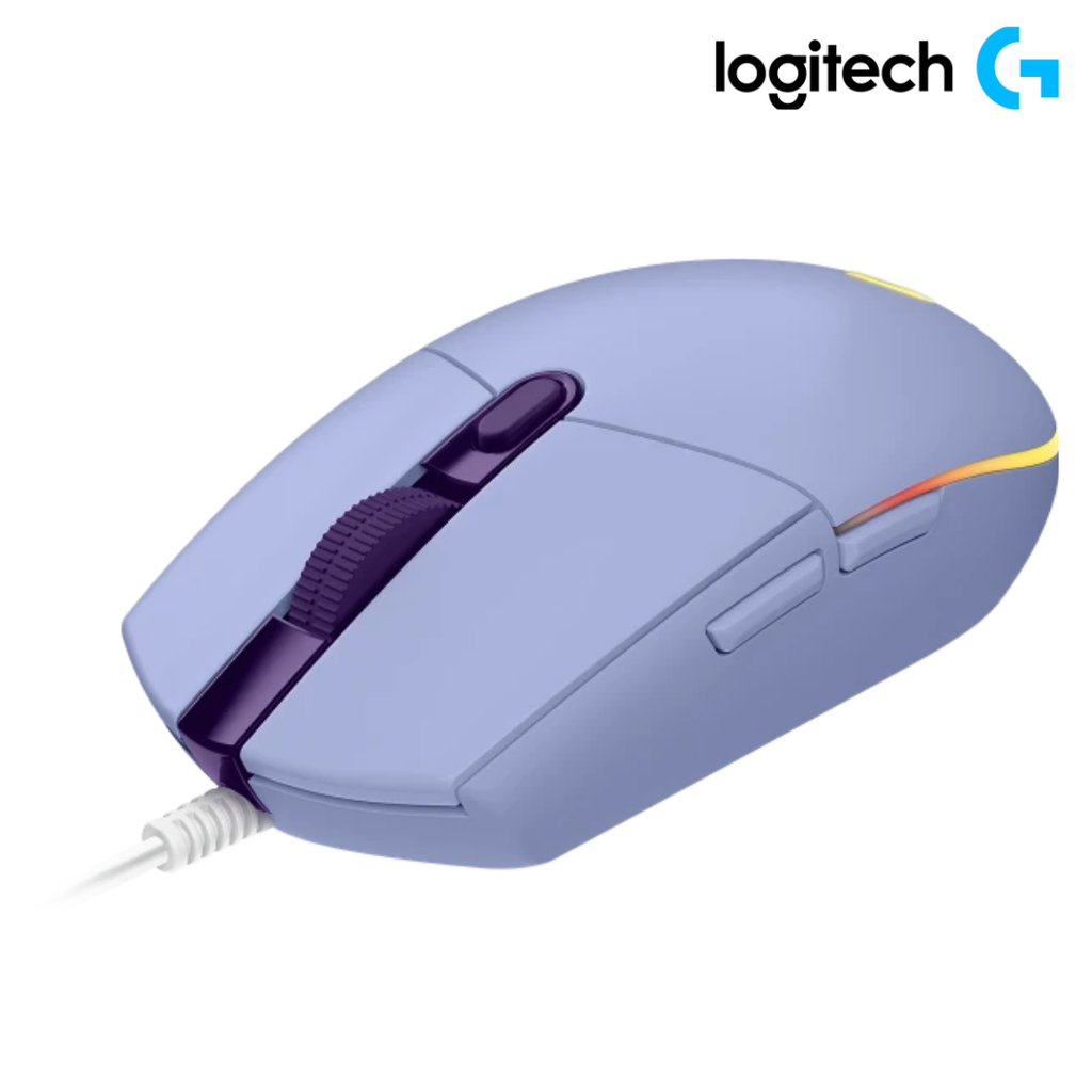 Logitech G203 Mouse Lightsync Optical 8000 DPI RGB BLUE