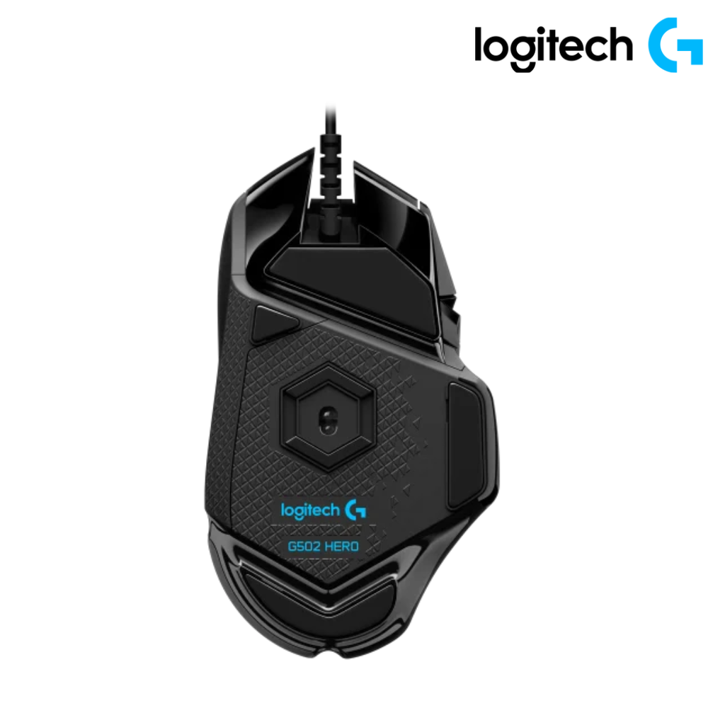 Logitech G502 Mouse Lightsync HERO 25000 DPI RGB Negro