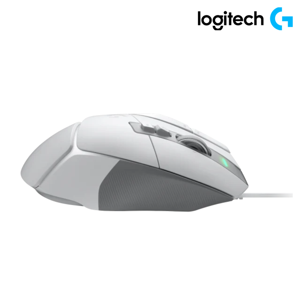 Logitech G502 X Mouse Lightforce HERO 25000 DPI RGB Blanco