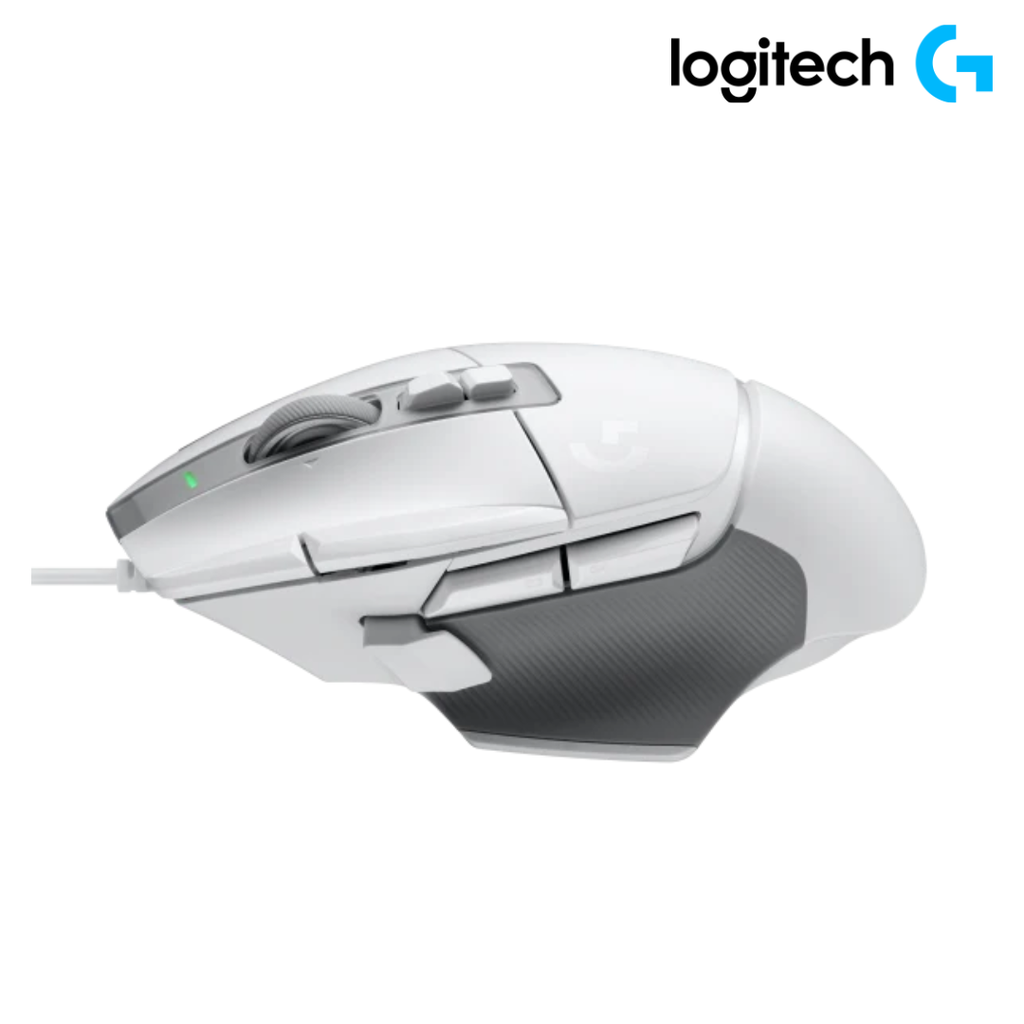 Logitech G502 X Mouse Lightforce HERO 25000 DPI RGB Blanco