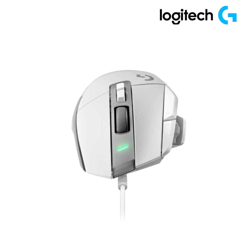 Logitech G502 X Mouse Lightforce HERO 25000 DPI RGB Blanco
