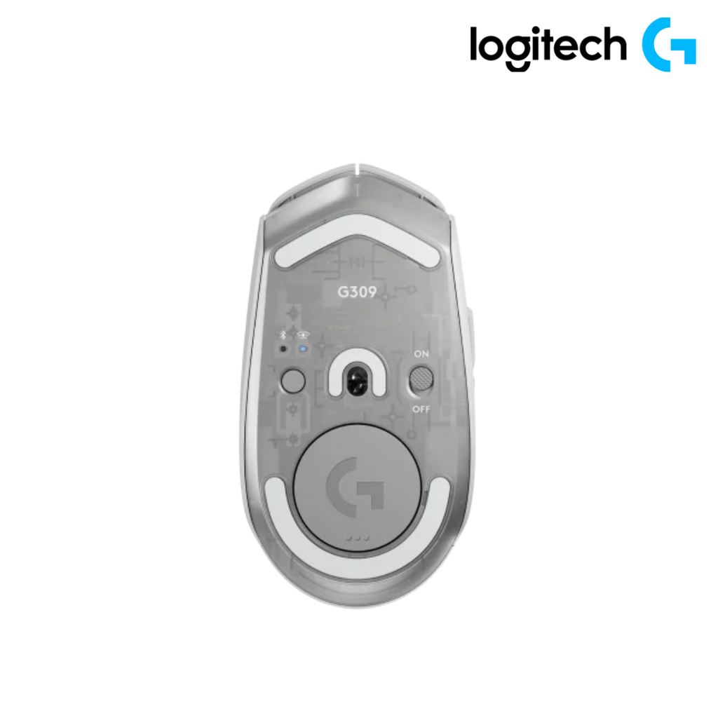 Logitech G309 Mouse Ligthspeed Wireless 25000 DPI Blanco