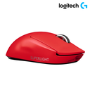 Logitech G PRO X HERO Mouse Superlight Wireless 25000 DPI Rojo
