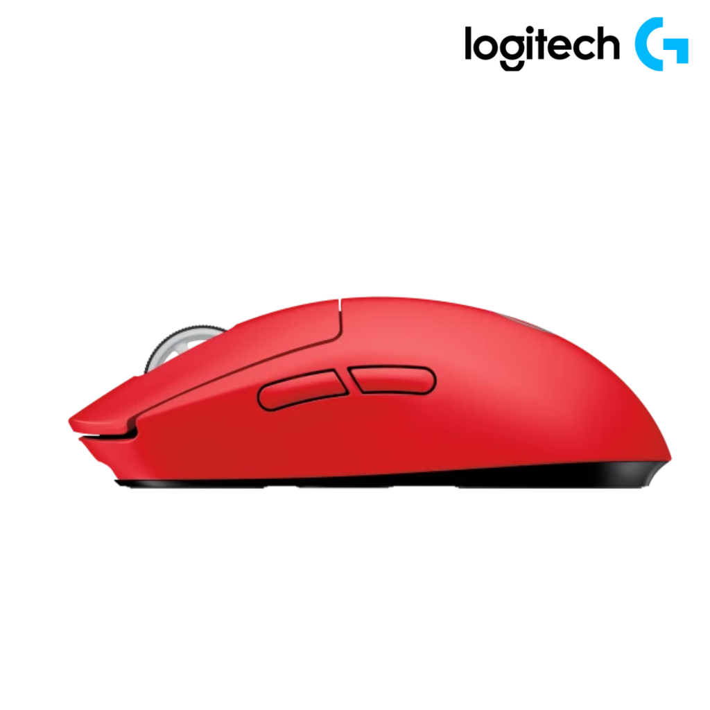 Logitech G PRO X HERO Mouse Superlight Wireless 25000 DPI Rojo