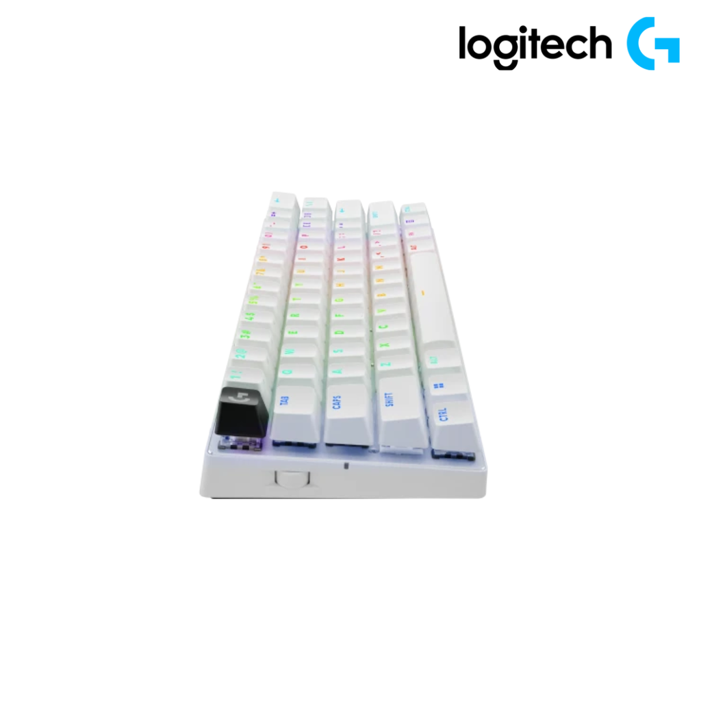 Logitech PRO X 60 Lightsync Teclado Gaming Optico RGB Blanco
