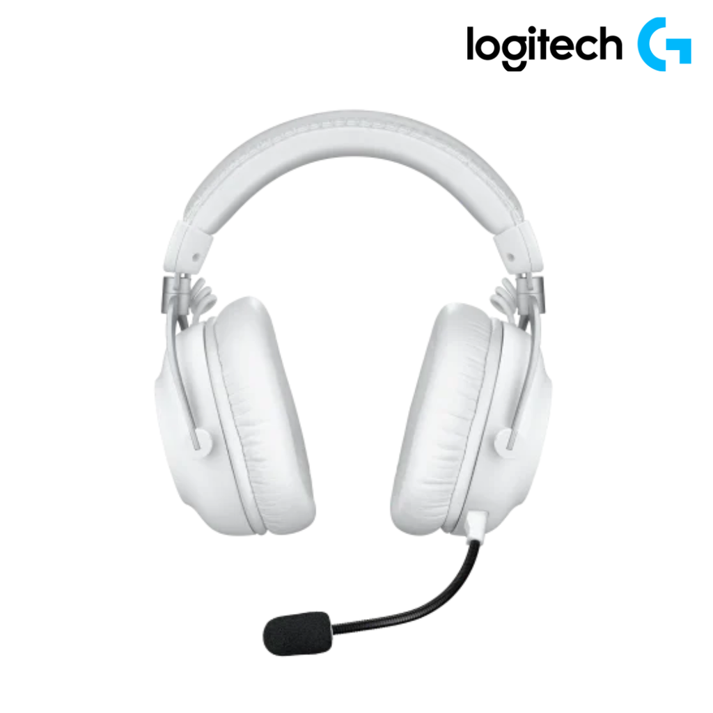 Logitech G PRO X 2 Lightspeed Blanco Audifono c/Microfono Wireless / BT / 3.5 mm