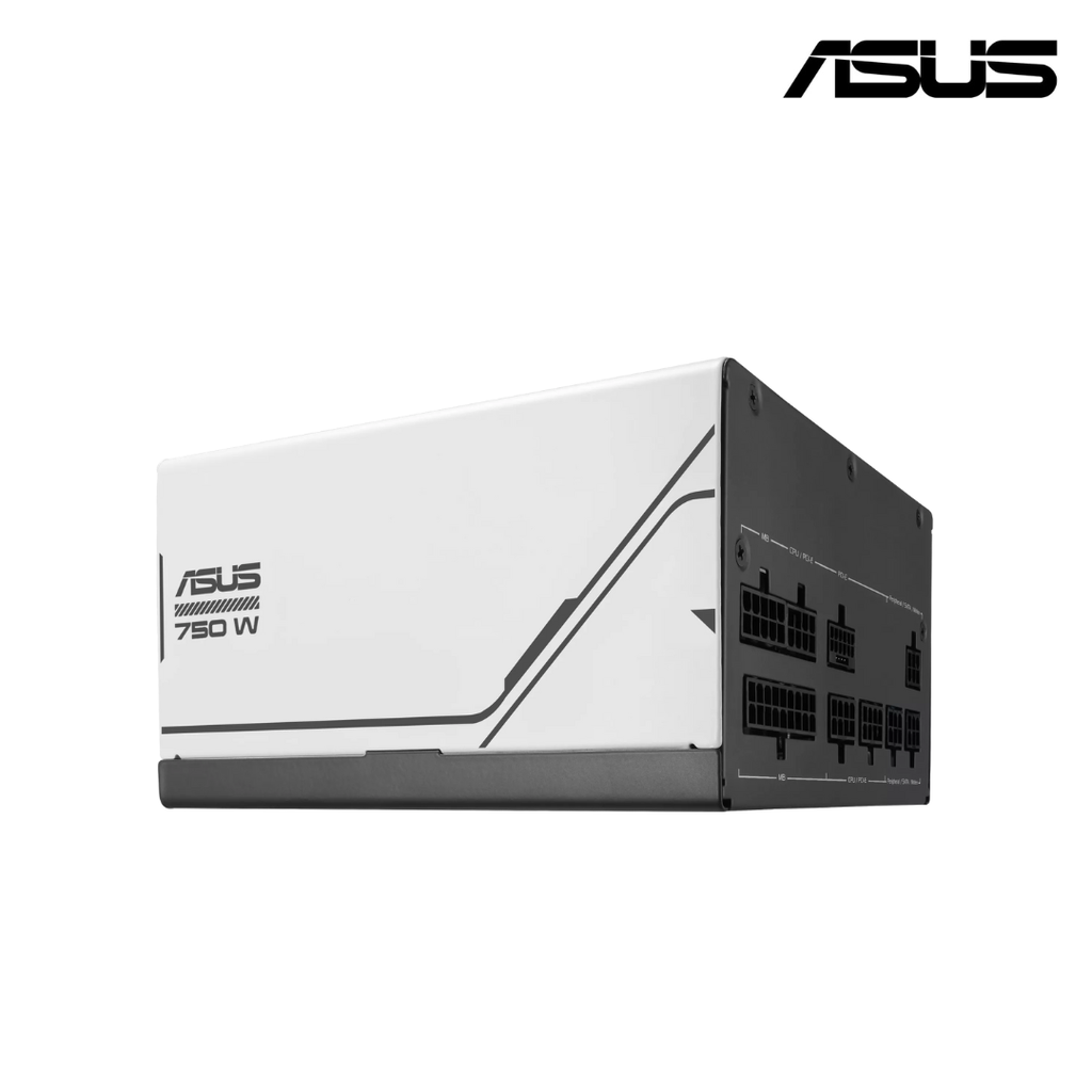 ASUS Fuente de Poder Prime 750W Atx 80 Plus Gold Modular White