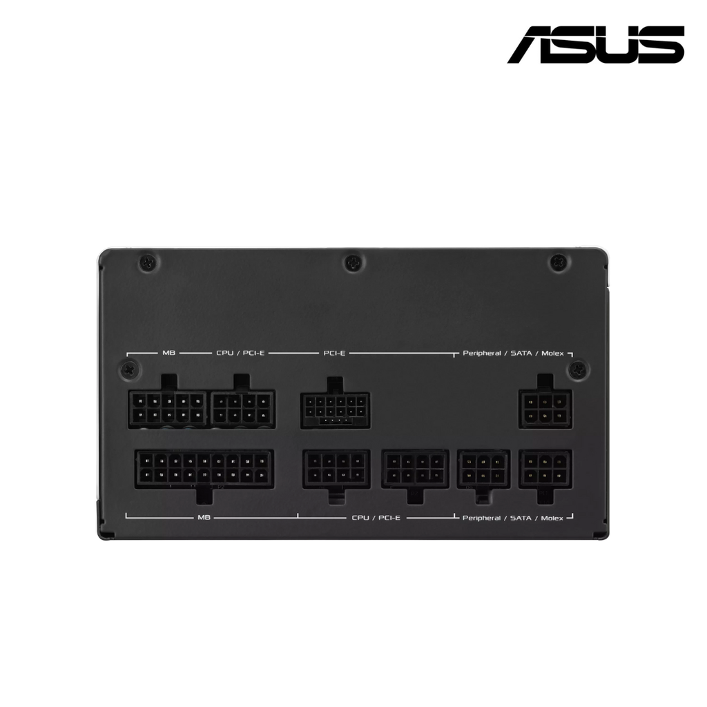 ASUS Fuente de Poder Prime 750W Atx 80 Plus Gold Modular White