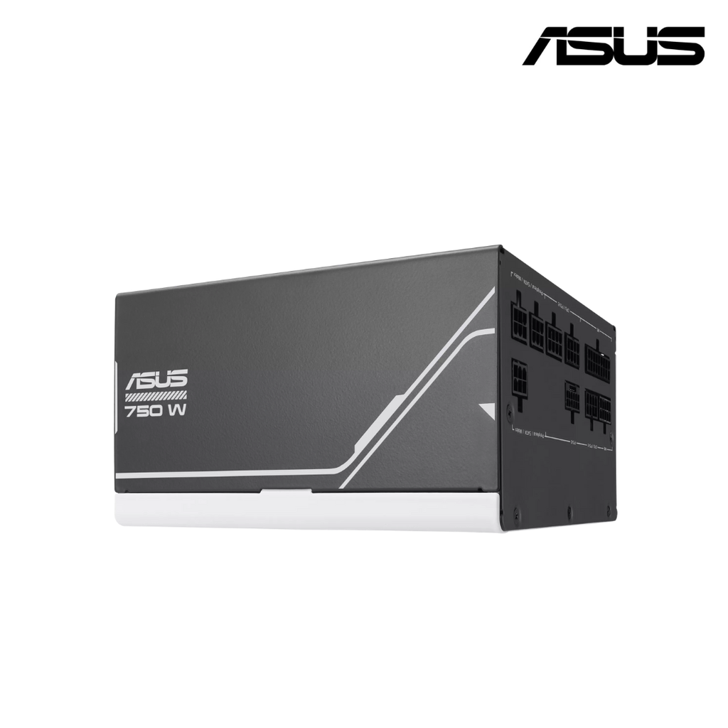 ASUS Fuente de Poder Prime 750W Atx 80 Plus Gold Modular White