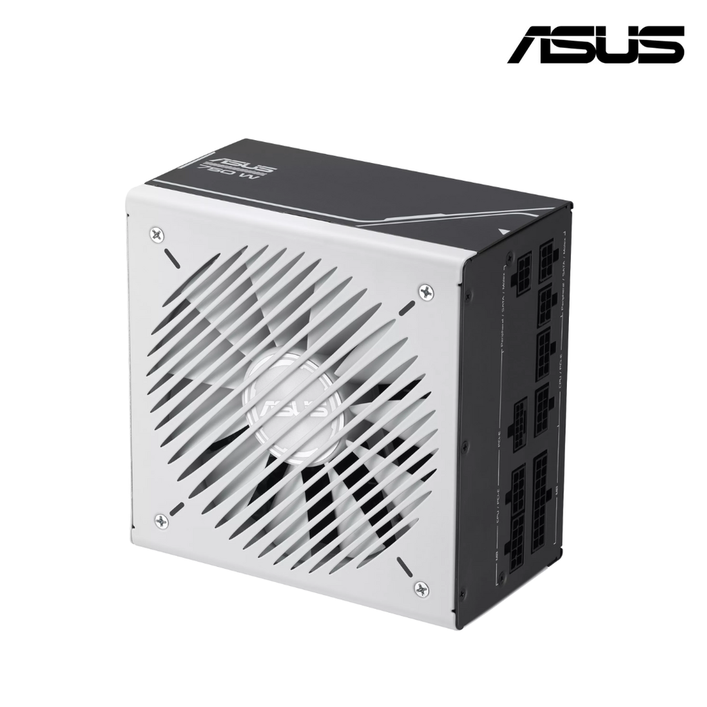 ASUS Fuente de Poder Prime 750W Atx 80 Plus Gold Modular White