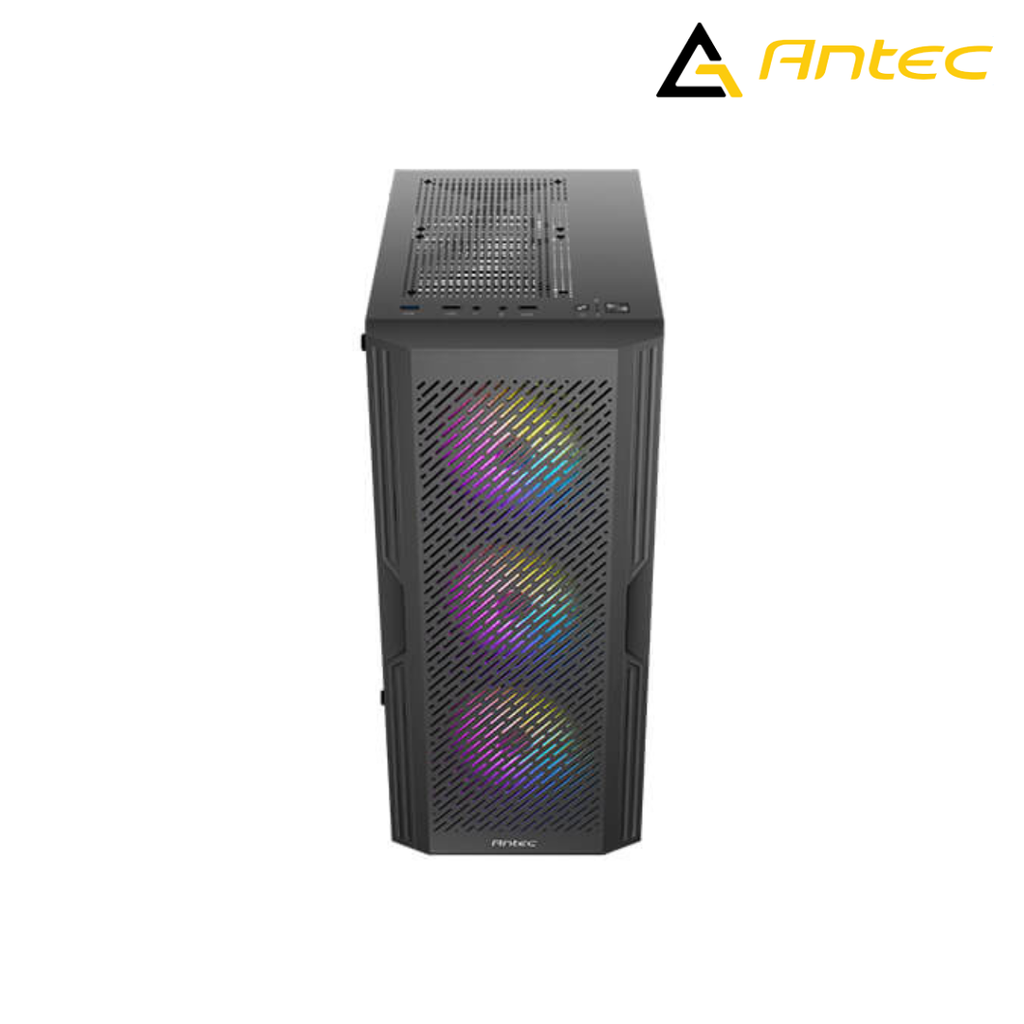 Antec Elite AX20 Case Mid Tower Black 4 ventiladores