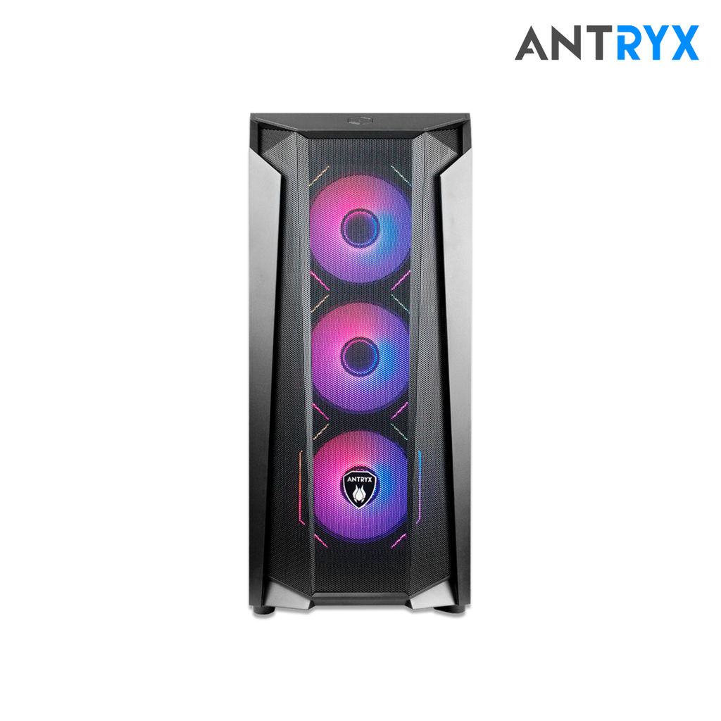 Antryx RX-570 Case Mid Tower Negro 3 ventiladores              