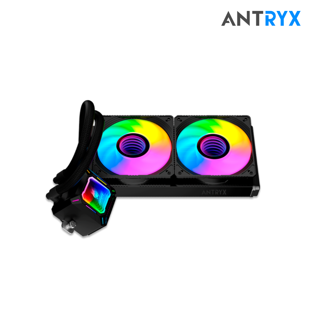 Antryx Triton Aegis 240 Black Enfriamiento Liquido ARGB