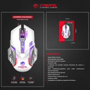 Cybertel Exxpert CYB M502W Mouse Gaming Blanco