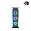 Cooler Master Box MB520 Case Mid Tower  Mesh White 3 ventiladores