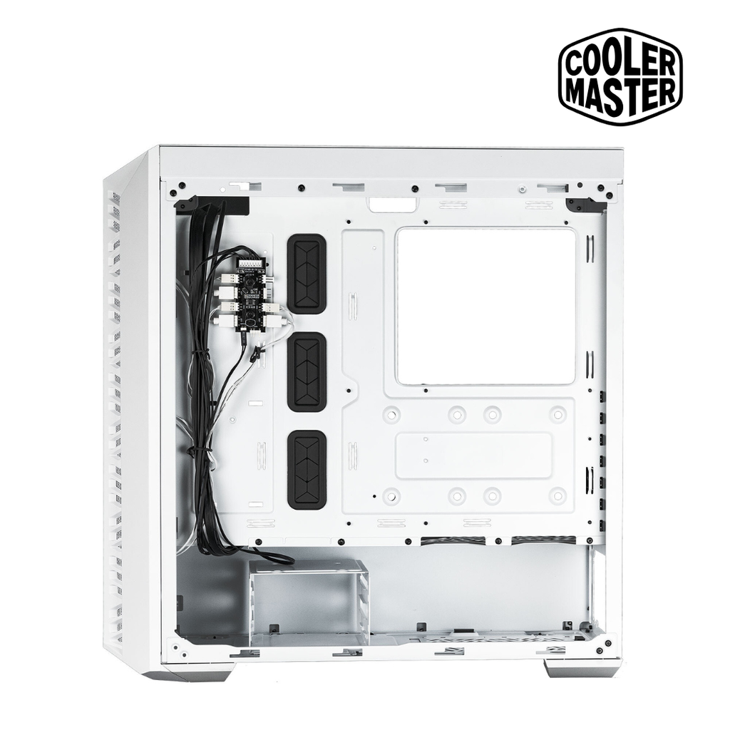 Cooler Master Box MB520 Case Mid Tower  Mesh White 3 ventiladores