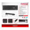 Cybertel Rocker CYB K100 Teclado Negro