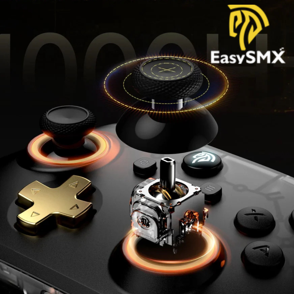 EasySMX D05 Mando para juegos multiplataforma con base de carga 