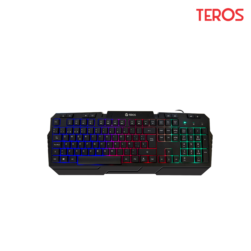 Teros TE-4063N Kit Teclado Mouse Auricular Gaming Mouse pad