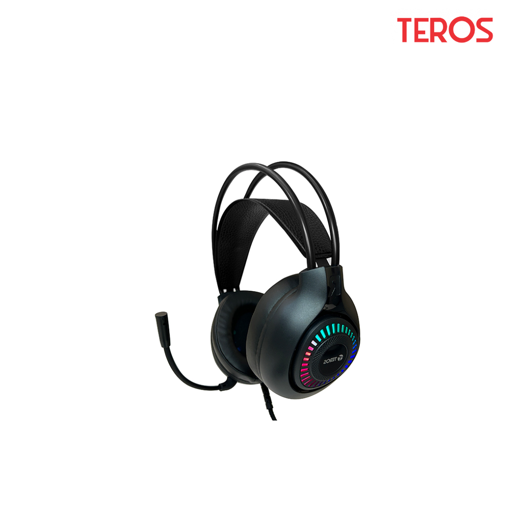 Teros TE-4063N Kit Teclado Mouse Auricular Gaming Mouse pad