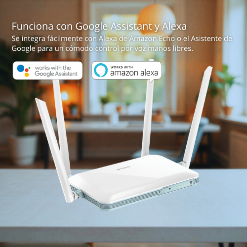 D-Link N300 G403 Router 4G Smart 4 x LAN y 1 x WLAN 10/100 Mbps