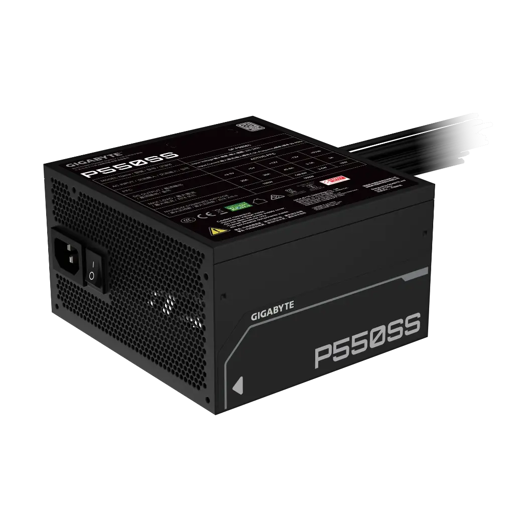 Gigabyte Fuente de Poder P550SS 550W 80 Plus Silver ATX