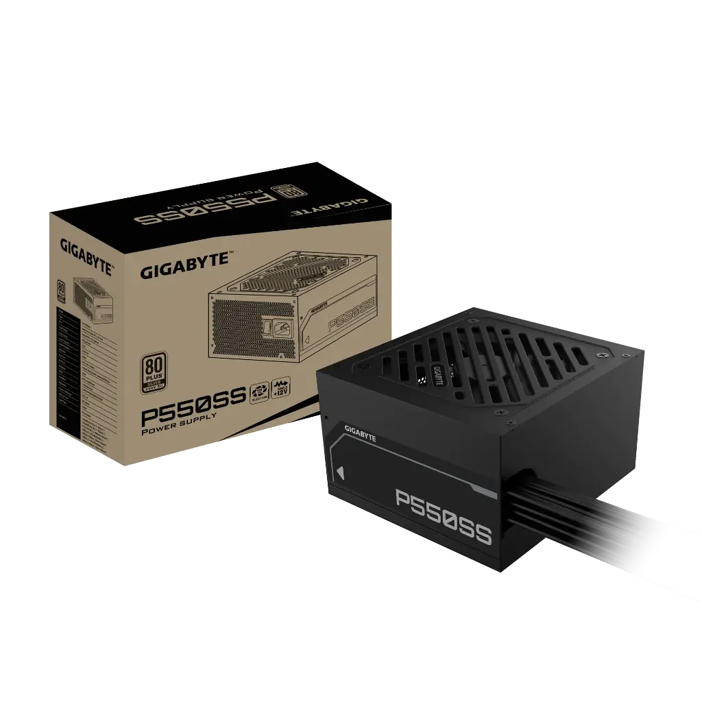 Gigabyte Fuente de Poder P550SS 550W 80 Plus Silver ATX
