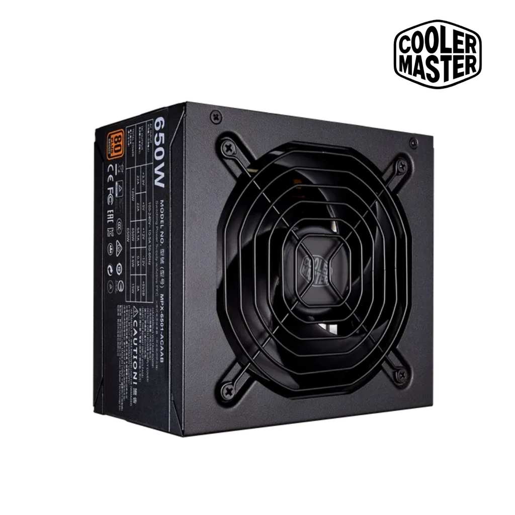 Fuente de Alimentacion Cooler Master 650W 80 Plus Bronze