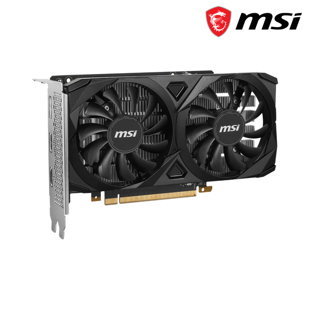 MSI GeForce RTX 3050 Tarjeta de video Ventus 2X 6G OC 6GB GDDR6 PCI-Express Gen 4.0