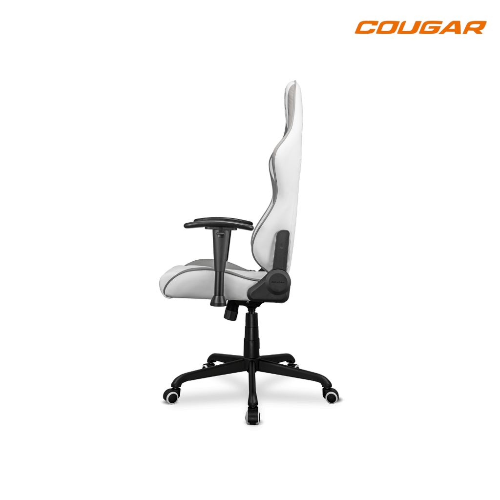 Cougar Armor Elite CGR-ELI-WHB Silla Gamer Cuero PVC Acero Blanco