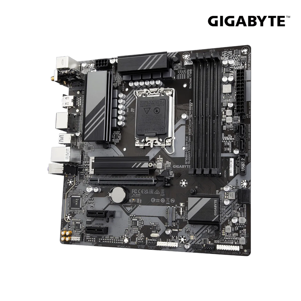 Placa Base Gigabyte B760 DS3H AX DDR5 Chipset Intel B760, LGA1700, ATX