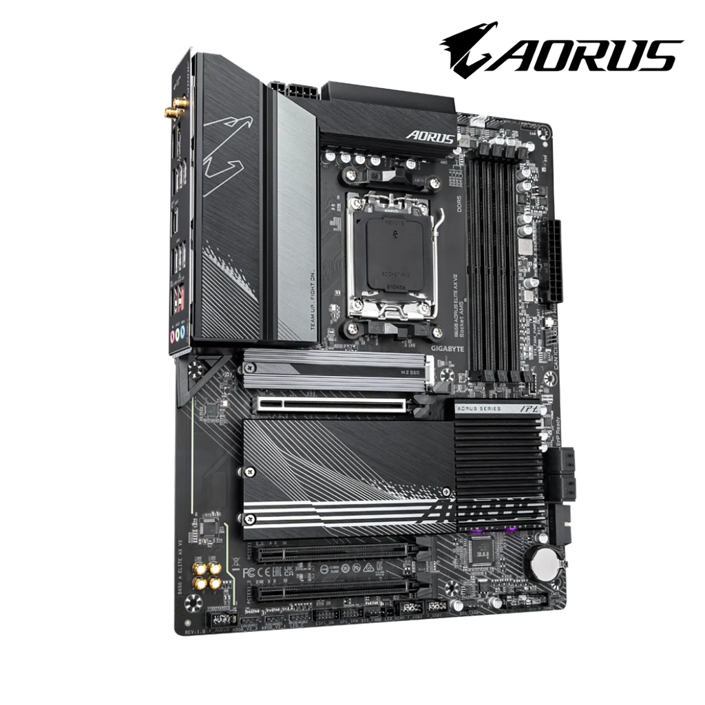 Placa Base AORUS Elite AX V2 Chipset B650, Socket AMD AM5 ATX