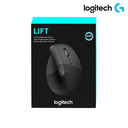 Logitech Lift Vertical Mouse Wireless/BT Black