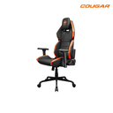Cougar Hotrod CGR-ARX Silla Gamer High Density Foam Acero Negro Naranja