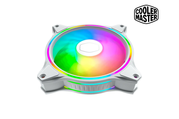 Ventilador Case Cooler Master MF Halo ARGB 120mm Blanco