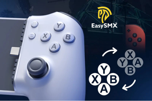 Controlador de Juevos Moviles EasySMX M15 con Joysticks en Efecto HALL