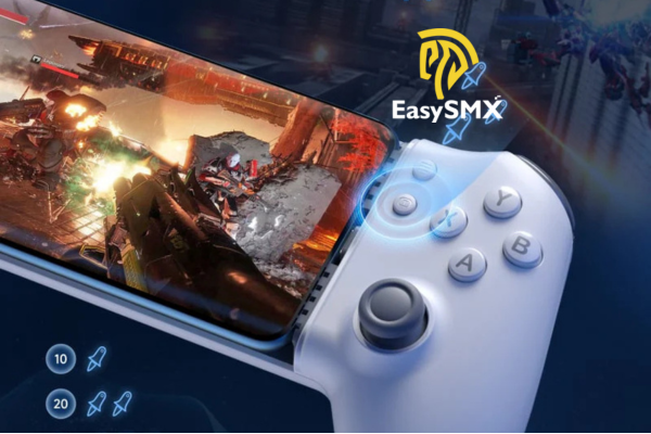 Controlador de Juevos Moviles EasySMX M15 con Joysticks en Efecto HALL