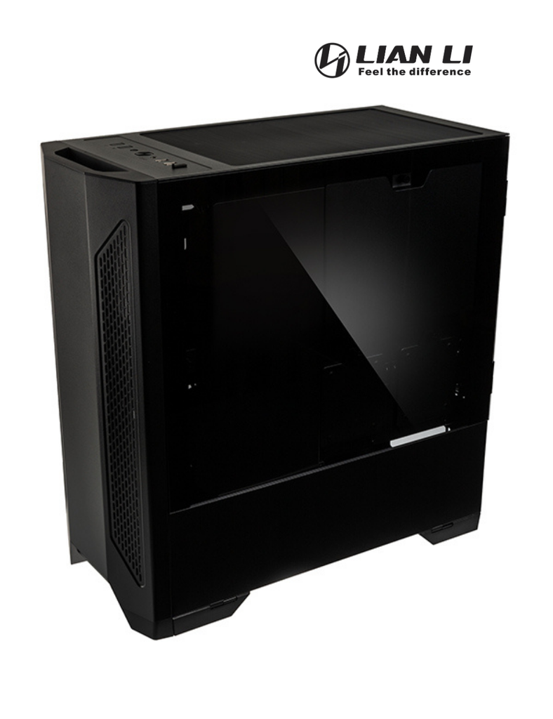 Case Mid Tower LANCOOL II ARGB Negro Vidrio Templado 