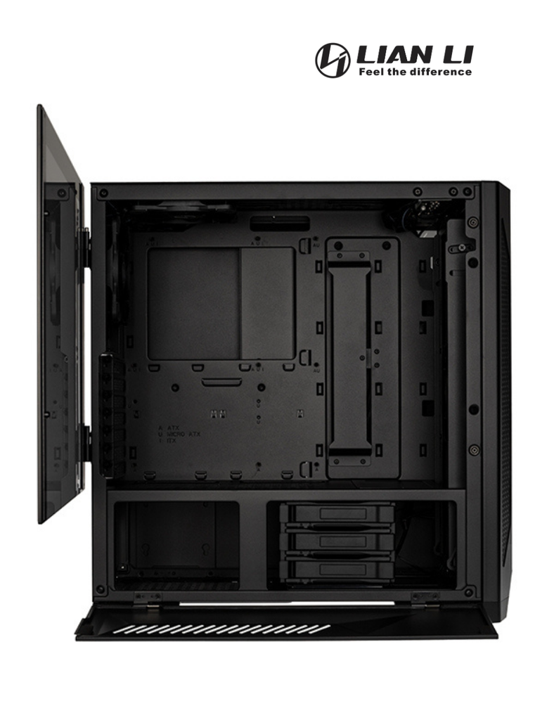Case Mid Tower LANCOOL II ARGB Negro Vidrio Templado 