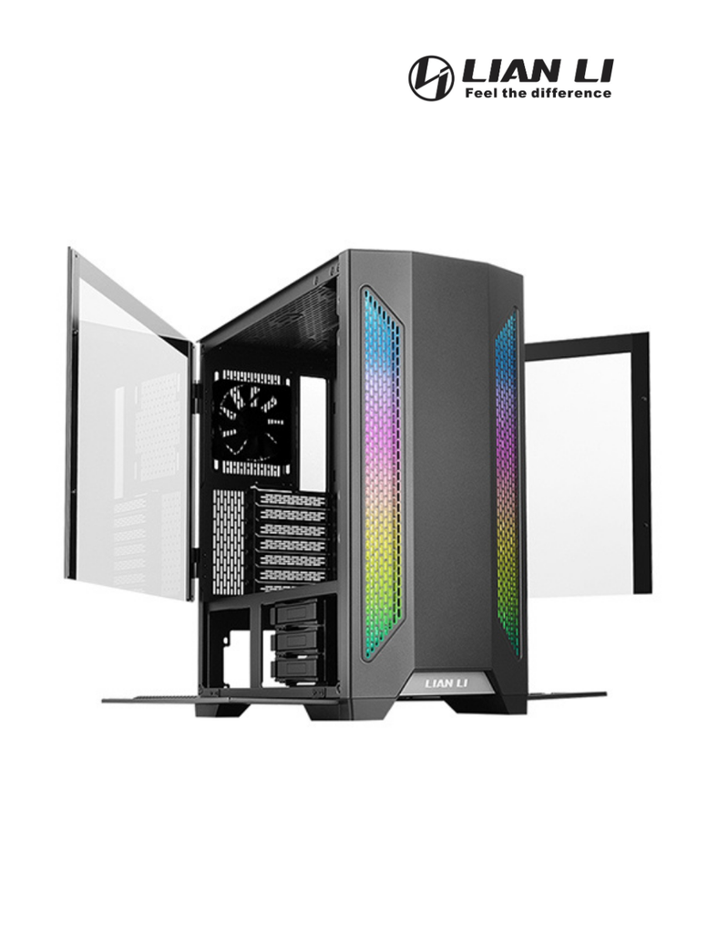 Case Mid Tower LANCOOL II ARGB Negro Vidrio Templado 