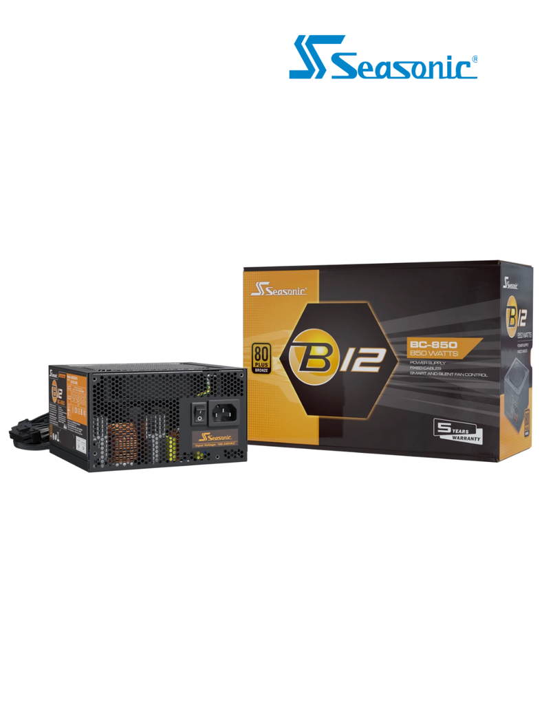 Fuente de Poder Seasonic B12-750 BC Plus Bronze
