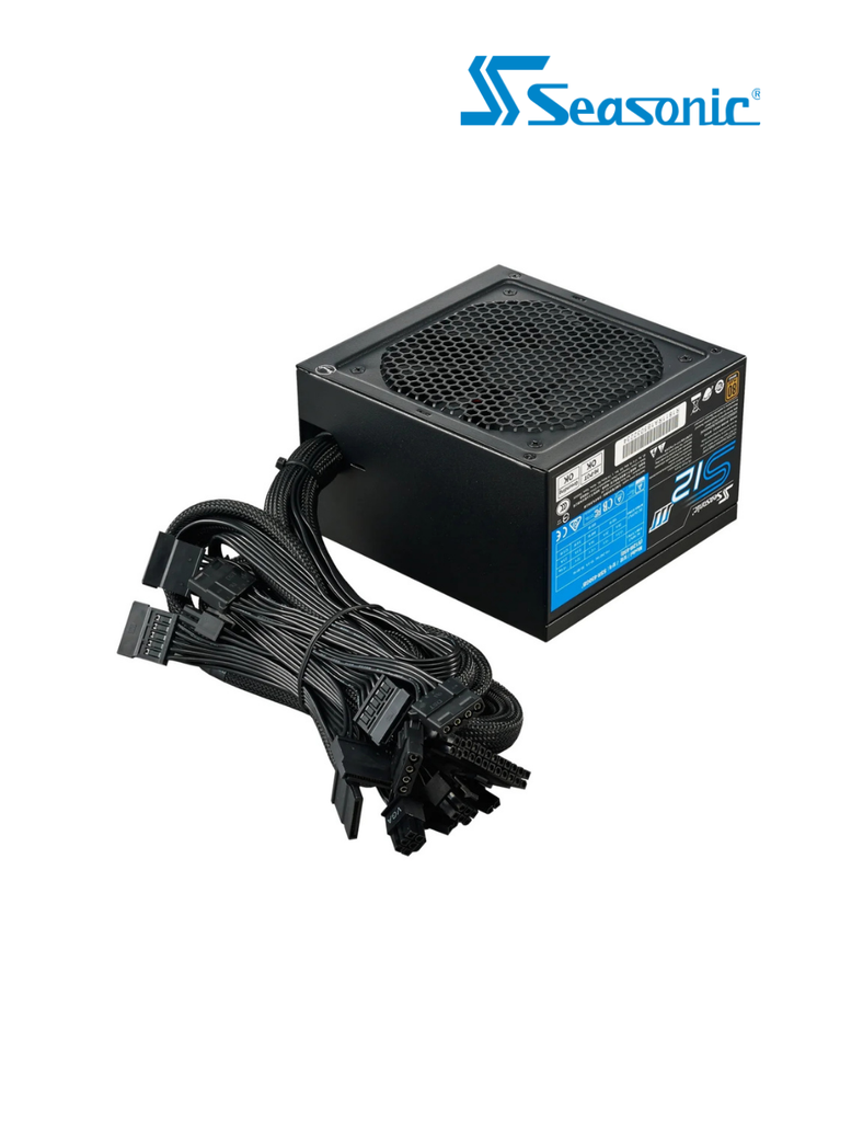 Fuente de Poder Seasonic S12III 650 80 Plus Bronze