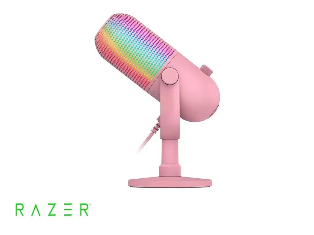 Microfono Razer Siren V3 Chroma Supercardioide Rosa