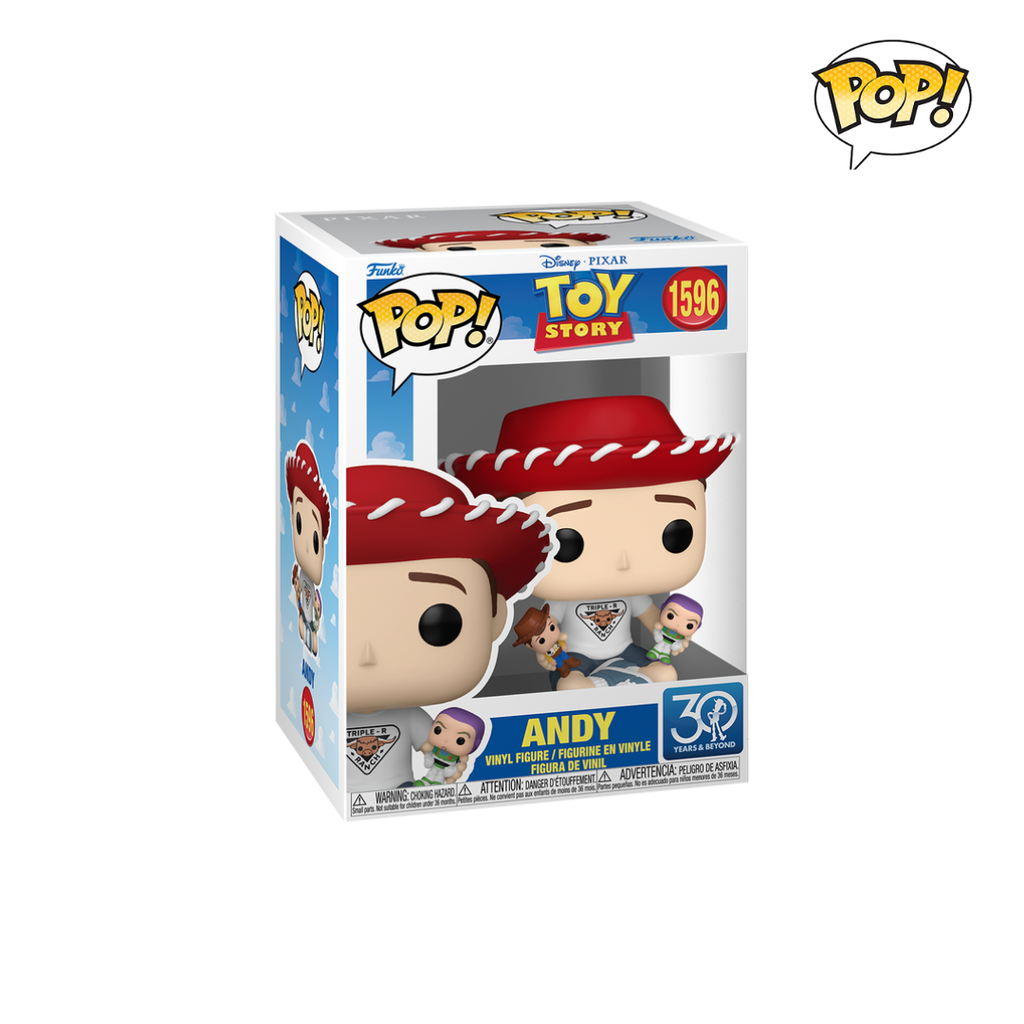 Funko Pop Disney Toy Story 30th - Andy