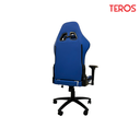 TEROS TE-8126B Silla Gamer Azul con Blanco