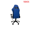 TEROS TE-8126B Silla Gamer Azul con Blanco
