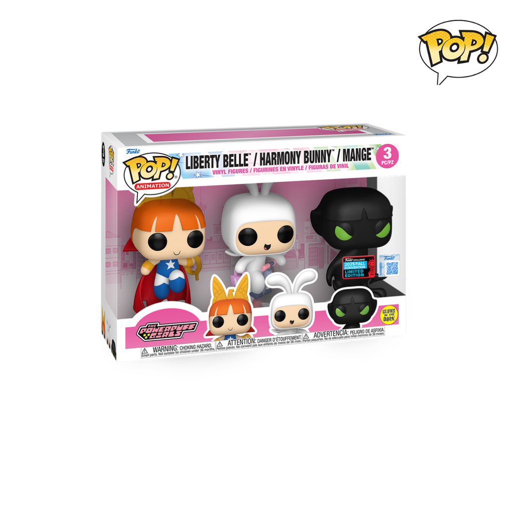 Funko Pop Vinyl - 3Pcs - Liberty Belle/Harmony Bunny/Mange