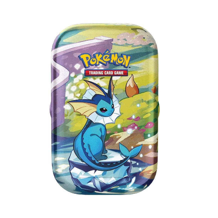 Cartas Pokémon TCG Evoluciones Prismáticas – Mini Lata (Español)